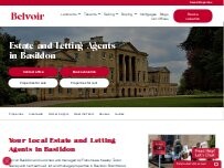 Website Screenshot Belvoir