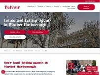 Website Screenshot Belvoir Lettings