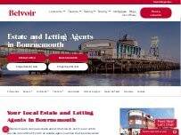 Website Screenshot Belvoir Bournemouth