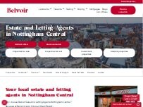 Website Screenshot Belvoir Nottingham Central