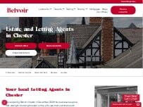Website Screenshot Belvoir Chester