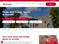 Website Screenshot Belvoir Newark
