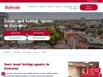Website Screenshot Belvoir Coventry