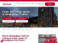 Website Screenshot Belvoir Birmingham Central