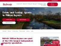 Website Screenshot Belvoir Milton Keynes