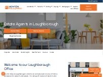 Website Screenshot Newton Fallowell Estate Agents Loughborough