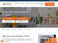 Website Screenshot Newton Fallowell Estate Agents Bingham
