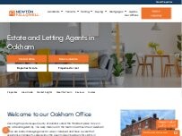 Website Screenshot Newton Fallowell Oakham