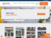 Website Screenshot Newton Fallowell Kegworth