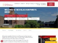 Website Screenshot Nicholas Humphreys Estate Agents