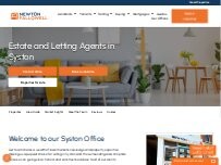 Website Screenshot Newton Fallowell