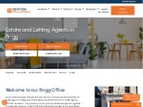 Website Screenshot Newton Fallowell Estate Agents Brigg