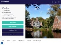 Website Screenshot Hunters Estate & Letting Agents Worsley