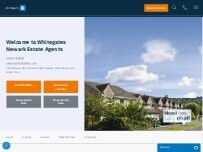 Website Screenshot Whitegates Newark Lettings & Estate Agents