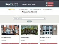 Website Screenshot mydentist, The Green, Southwick