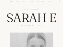 Website Screenshot Saraheartistry