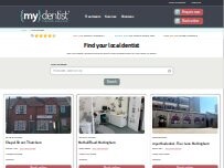 Website Screenshot mydentist, Yew Tree Drive, Whiteley