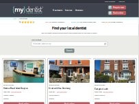 Website Screenshot mydentist, George Square, Greenock