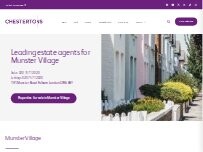 Website Screenshot Chestertons - Munster Road Estate Agents