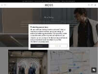 Website Screenshot Moss Bros Ealing