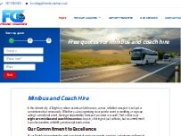 Website Brighton Minibus Company