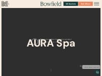 Website Screenshot Aura Spa