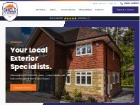 Website Screenshot Shield Exteriors