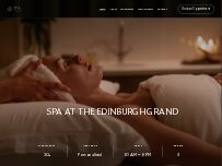 Website Screenshot Spa At The Edinburgh Grand