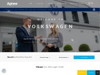 Website Screenshot Agnew Volkswagen Mallusk