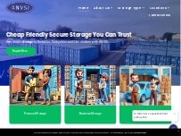 Website Screenshot ANVSJ - Rotherham Self Storage and Pallets