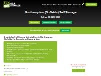 Website Loc-Box Self Storage Northampton (Sixfields)