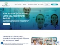 Website Bannerman's Saracen Pharmacy