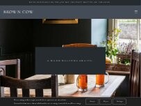 Website Screenshot Brown Cow