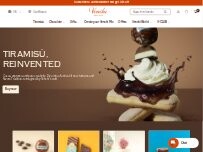 Website Screenshot Venchi Chocolate & Gelato London Long Acre