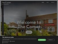 Website Screenshot The Comet