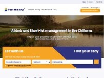 Website Screenshot Pass the Keys - Chilterns