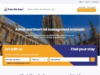 Website Screenshot Pass the Keys - Lincoln
