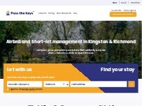 Website Screenshot Pass the Keys - Kingston and Richmond