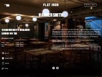 Website Screenshot Flat Iron Hammersmith
