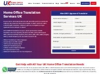 Website Home Office Translations
