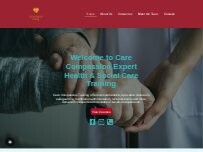 Website Screenshot Care Compassion Training