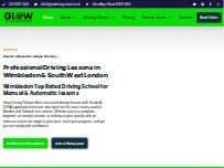 Website Glow Driving School