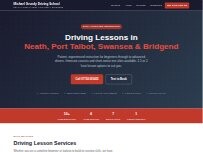 Website Screenshot Michael Grundy Driving School