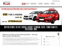 Website east london driving school