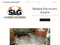 Website Screenshot (SLG) st Leonard’s groundwork’s & maintenance