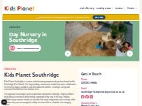 Website Screenshot Kids Planet Southridge