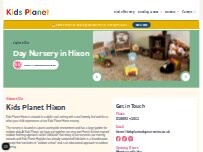 Website Screenshot Kids Planet Hixon