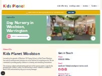 Website Screenshot Kids Planet Woolston