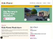 Website Screenshot Kids Planet Nook Barn