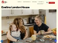 Website Screenshot Ronald McDonald House - Evelina